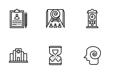 Hypnotherapy Icon Pack