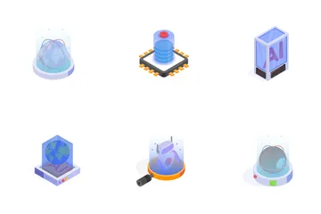 IA e Futurismo Icon Pack