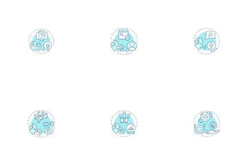 IA pour le référencement Pack d'Icônes