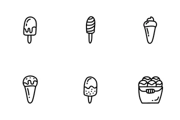 Ice Cream Day Icon Pack