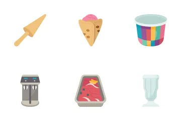 Ice Cream Shop Icon Pack