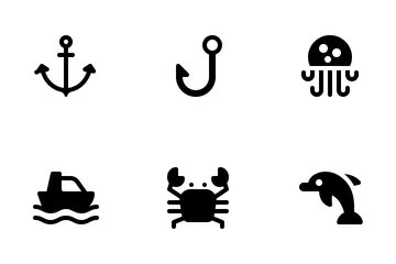 Jumpicon - Maritime (glyphe) Icon Pack