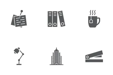 Icônes de glyphe de bureau Icon Pack