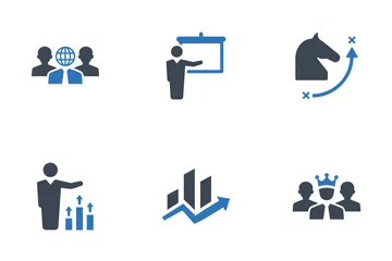Ícones de negócios 2 Pacote de Ícones