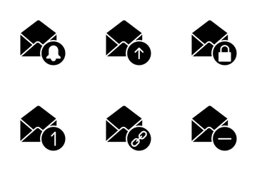 Icônes de courrier électronique Icon Pack