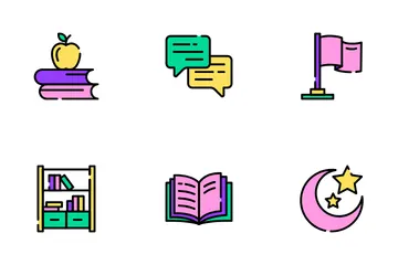 Ícones de educação Pacote de Ícones