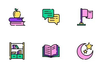 Icônes de l'éducation Icon Pack