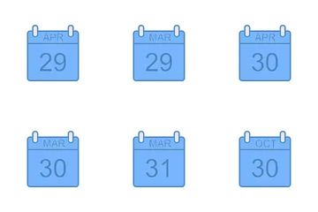 Icono de calendario Paquete de Iconos