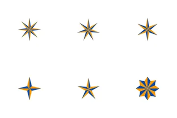 Iconografía de estrellas Paquete de Iconos