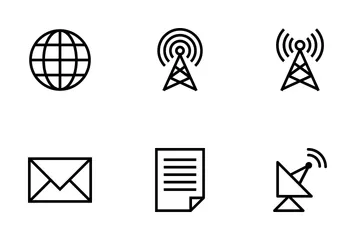 Iconos de comunicación Paquete de Iconos