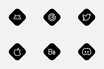 Iconos de redes sociales Paquete de Iconos