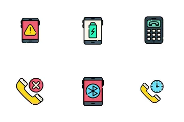 Iconos de teléfono móvil Paquete de Iconos