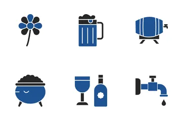 Iconos del día de San Patricio Icon Pack