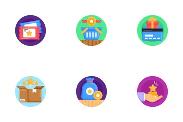 Discounts And Loyalty Programs Icon Pack