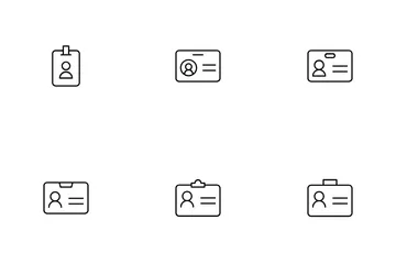 ID Card Icon Pack