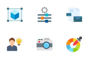 Idea Creative Process Icon Pack