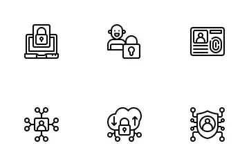 Identité numérique Pack d'Icônes