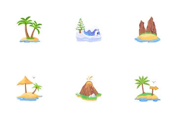 Île Pack d'Icônes