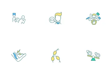 Illnesses And Health Conditions Icon Pack