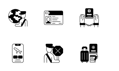 Immigration Icon Pack