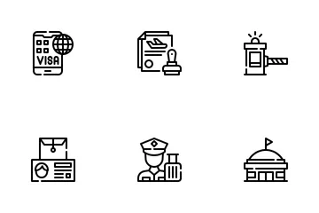 Immigration Icon Pack