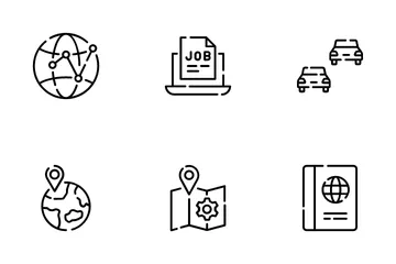 Immigration Services Icon Pack