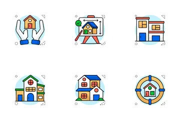 Immobilie Symbolpack