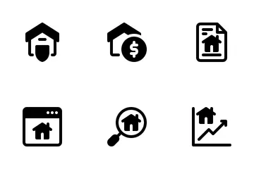 Immobilie Icon Pack