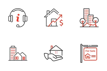 Immobilier Pack d'Icônes