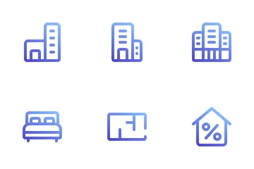 Immobilier Icon Pack