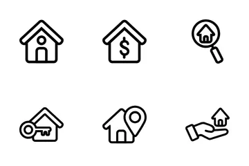 Immobilier Pack d'Icônes