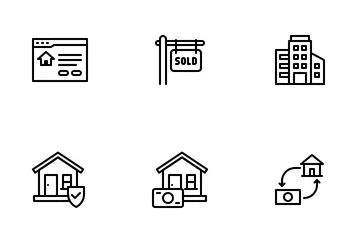 Imobiliária Icon Pack