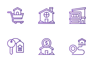 Imobiliária Icon Pack