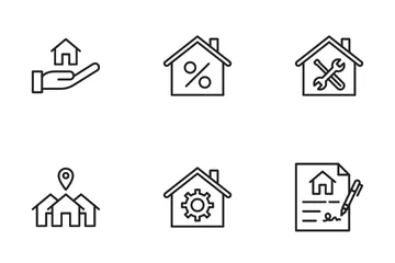 Imobiliária Icon Pack