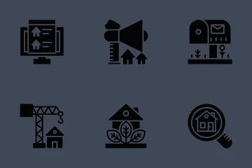 Imobiliária Icon Pack