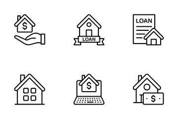 Imobiliário Vol-2 Pacote de Ícones