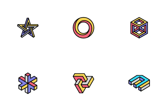 Download Impossible Geometric Shape Icon pack Available in SVG, PNG ...