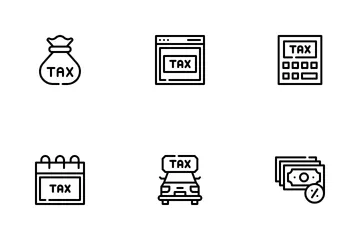 Impôts Pack d'Icônes
