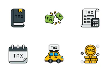 Impuestos Paquete de Iconos