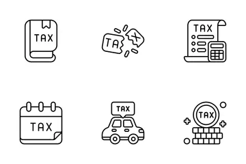 Impuestos Paquete de Iconos