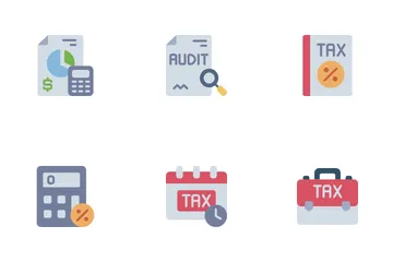 Impuestos Paquete de Iconos