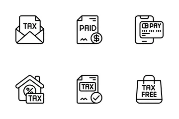 Impuestos Paquete de Iconos