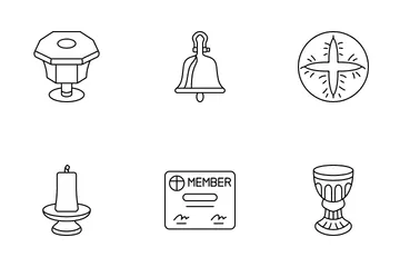 In der Kirche Symbolpack