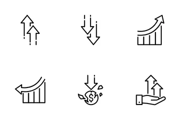 Increase Decrease Icon Pack