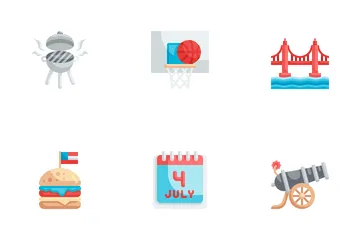 Independence Day Icon Pack