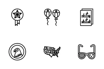 Independence Day Icon Pack