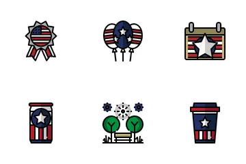 Independence Day Icon Pack