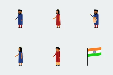 Independence Day Of India Icon Pack