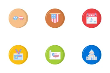 Independence Day (USA) Icon Pack