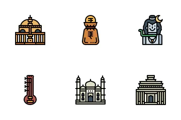 India Paquete de Iconos